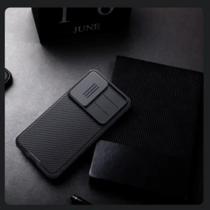 خرید گارد ضد ضربه مگ سیف Samsung Galaxy S25 مارک نیلکین مدل Camshield Pro Magnetic