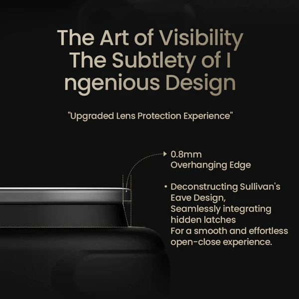 خرید گارد کربنی مگنتی کمرا استند Samsung Galaxy S25 Ultra مارک نیلکین مدل CarboProp Fine Hole