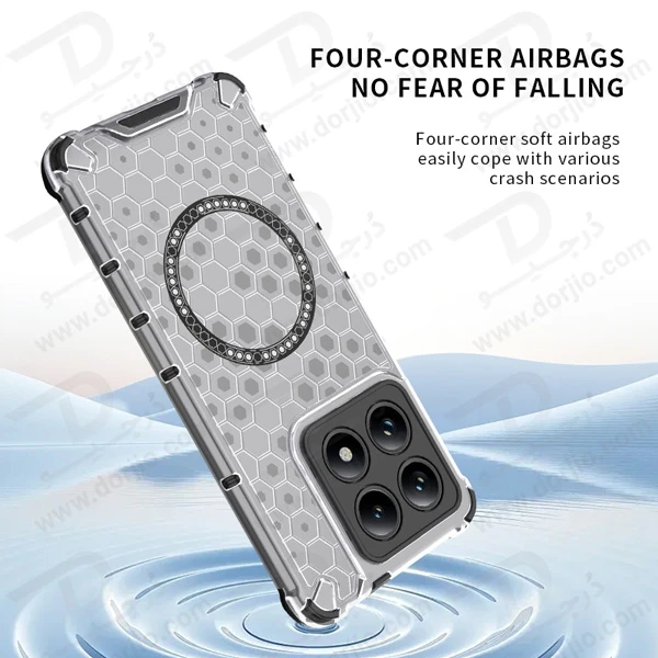 خرید گارد ضد ضربه هیبریدی مگ سیف Xiaomi 14T مارک LEXOM خرید گارد ضد ضربه هیبریدی مگ سیف Xiaomi 14T مارک LEXOM