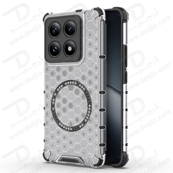 خرید گارد ضد ضربه هیبریدی مگ سیف Xiaomi 14T مارک LEXOM