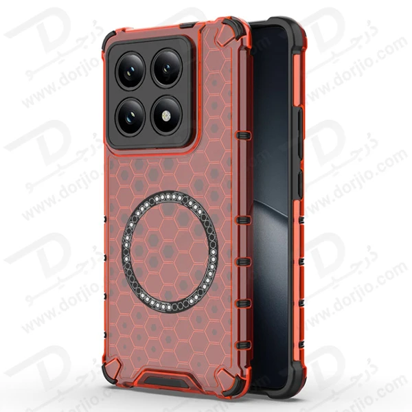 خرید گارد ضد ضربه هیبریدی مگ سیف Xiaomi 14T مارک LEXOM