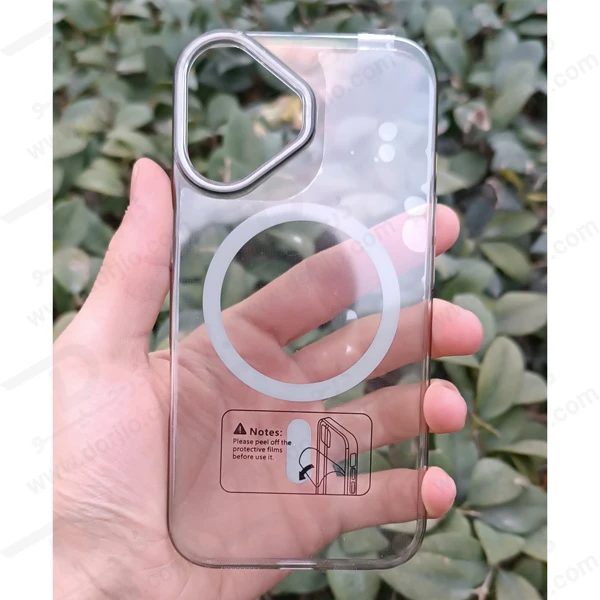 خرید گارد کریستالی شفاف رنگی مگ سیف iPhone 16
