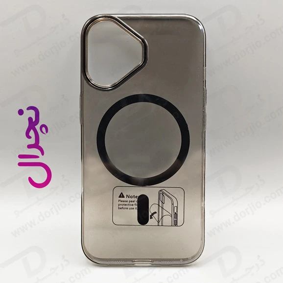 خرید گارد کریستالی شفاف رنگی مگ سیف iPhone 16