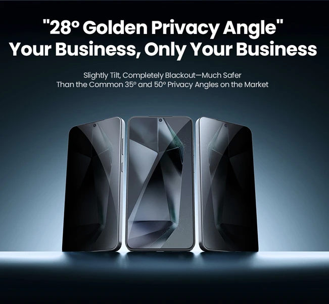 خرید گلس Privacy حریم شخصی Samsung Galaxy S25 Plus