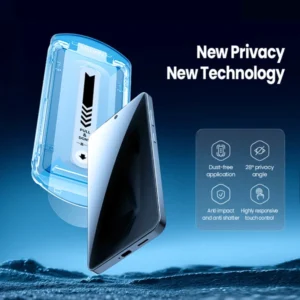 خرید گلس حریم شخصی با ابزار مخصوص نصب Samsung Galaxy S25 Plus مارک نیلکین مدل Guardian