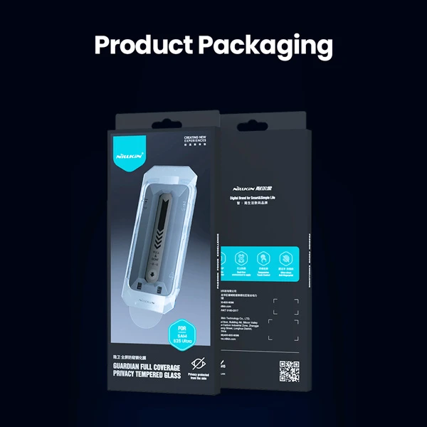 خرید گلس حریم شخصی با ابزار مخصوص نصب Samsung Galaxy S25 Ultra مارک نیلکین مدل Guardian خرید گلس حریم شخصی با ابزار مخصوص نصب Samsung Galaxy S25 Ultra مارک نیلکین مدل Guardian