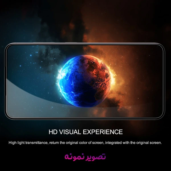 خرید گلس شفاف شیشه ای تمام صفحه Samsung Galaxy S25 مدل Monkey