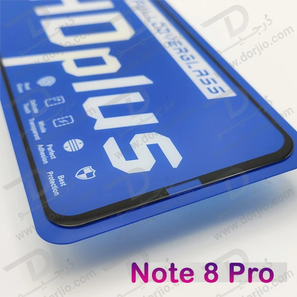 خرید گلس شیشه ای HD Plus تمام صفحه Xiaomi Redmi Note 8 Pro مارک LITO