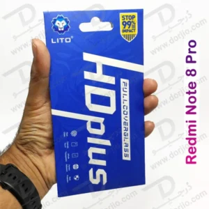 خرید گلس شیشه ای HD Plus تمام صفحه Xiaomi Redmi Note 8 Pro مارک LITO