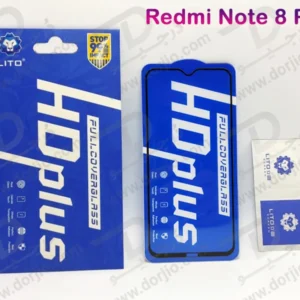 خرید گلس شیشه ای HD Plus تمام صفحه Xiaomi Redmi Note 8 Pro مارک LITO