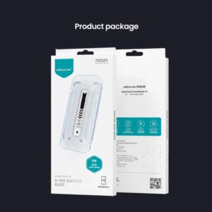 خرید گلس شیشه ای با ابزار نصب Samsung Galaxy S25 Ultra مارک نیلکین مدل H+Pro