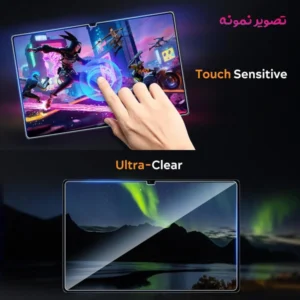 خرید گلس شیشه ای شفاف تبلت Samsung Galaxy Tab S10 Ultra مارک Mietubl
