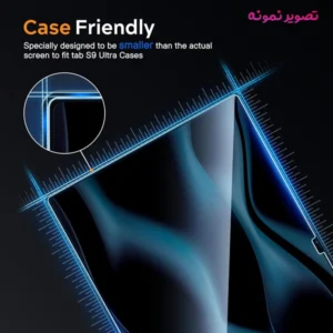 خرید گلس شیشه ای شفاف تبلت Samsung Galaxy Tab S8 Ultra مارک Mietubl