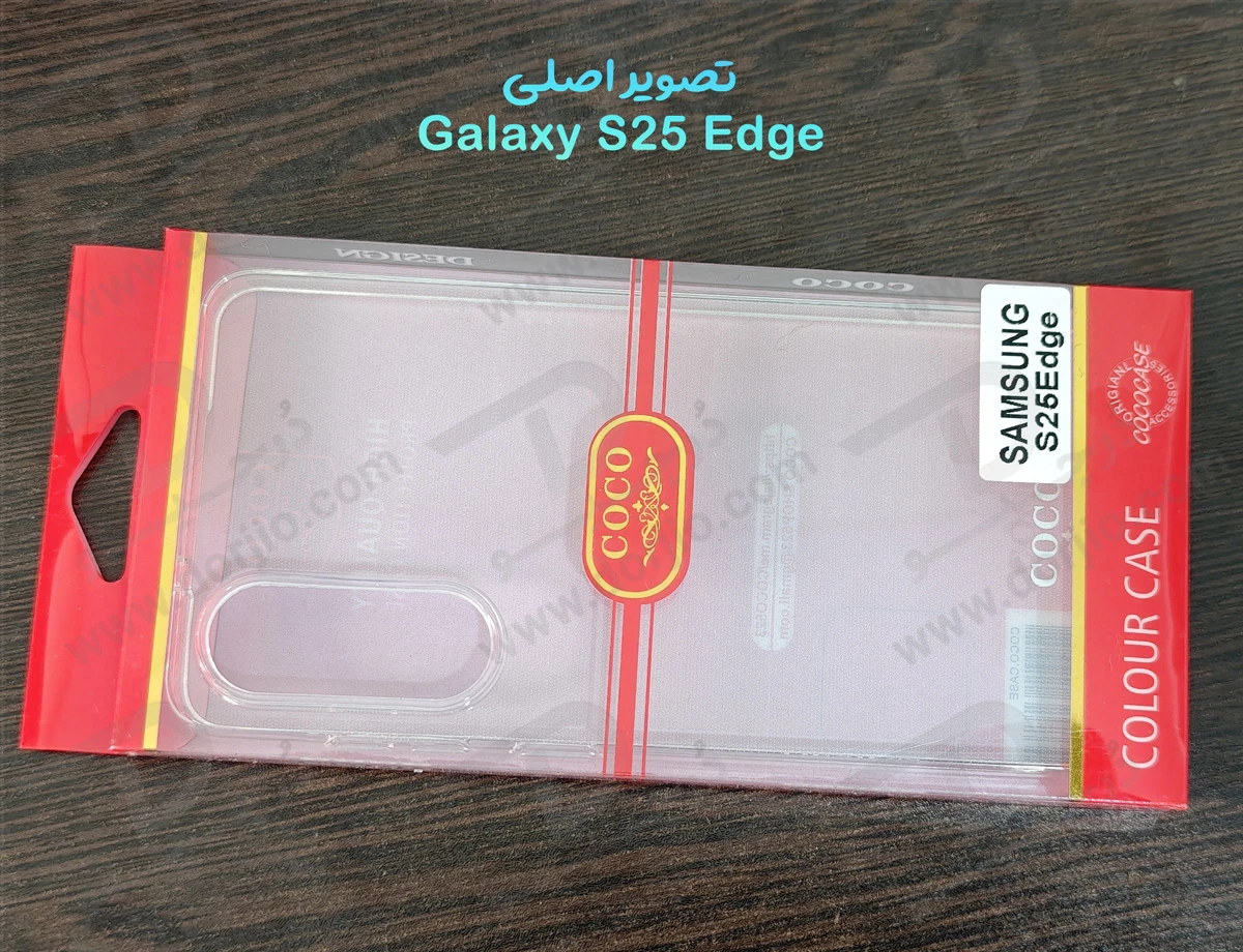 قاب ژله ای شفاف Samsung Galaxy S25 Edge قاب ژله ای شفاف Samsung Galaxy S25 Edge