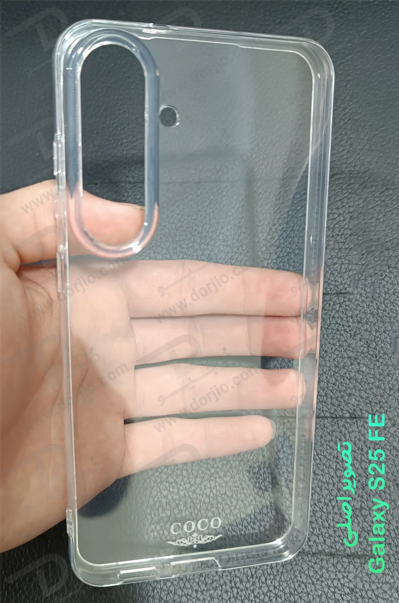 خرید قاب ژله ای شفاف Samsung Galaxy S25 FE