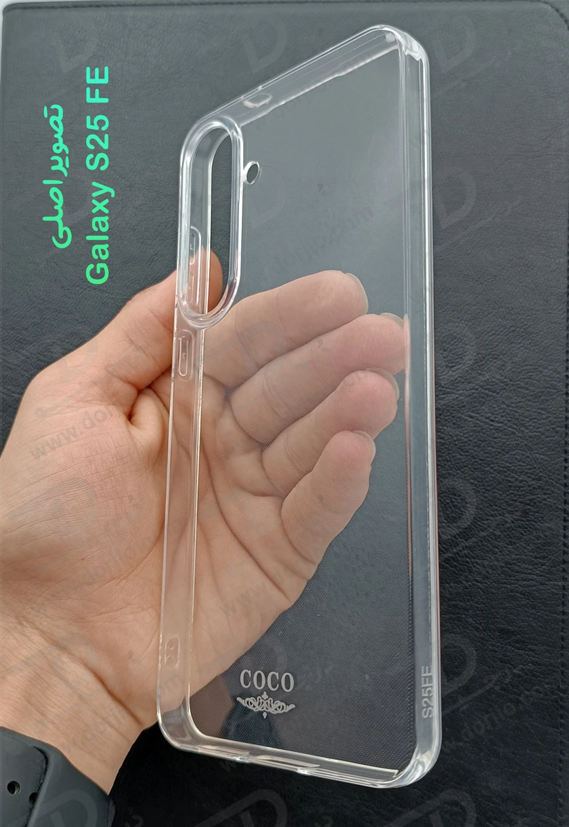 خرید قاب ژله ای شفاف Samsung Galaxy S25 FE