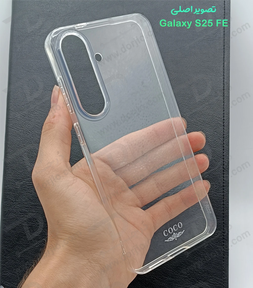 خرید قاب ژله ای شفاف Samsung Galaxy S25 FE