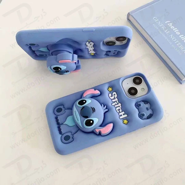 خرید قاب سیلیکونی طرح دار برجسته iPhone 13 Pro Max سری STiTCH