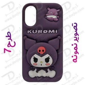 خرید قاب سیلیکونی طرح دار برجسته iPhone XS سری STiTCH