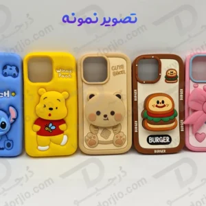 خرید قاب سیلیکونی طرح دار برجسته iPhone XS Max سری STiTCH