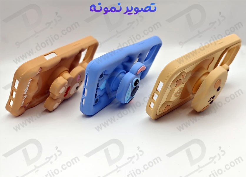 خرید قاب سیلیکونی طرح دار برجسته iPhone XS سری STiTCH