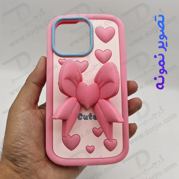 خرید قاب سیلیکونی طرح دار برجسته iPhone XS Max سری STiTCH