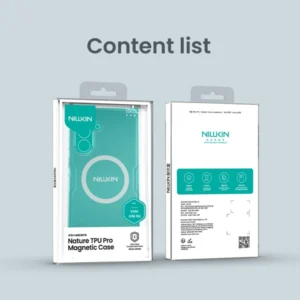 خرید قاب شفاف مگ سیف Samsung Galaxy A36 مارک نیلکین مدل Nature TPU Pro Magnetic