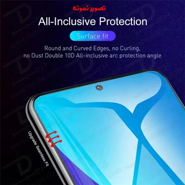 خرید نانو برچسب شفاف صفحه نمایش Samsung Galaxy S24 FE