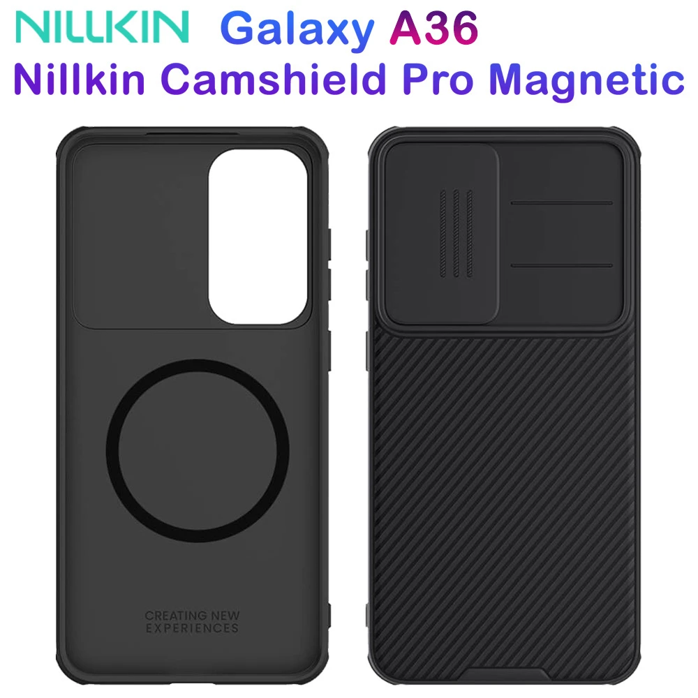 خرید گارد ضد ضربه مگ سیف Samsung Galaxy A36 مارک نیلکین مدل Camshield Pro Magnetic