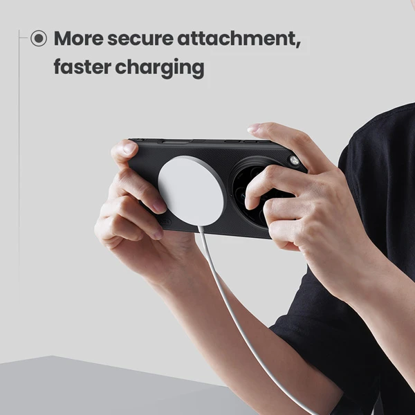 قاب ضد ضربه مگنتی Oppo Find X8 Ultra مارک نیلکین مدل Super Frosted Shield Pro Magnetic