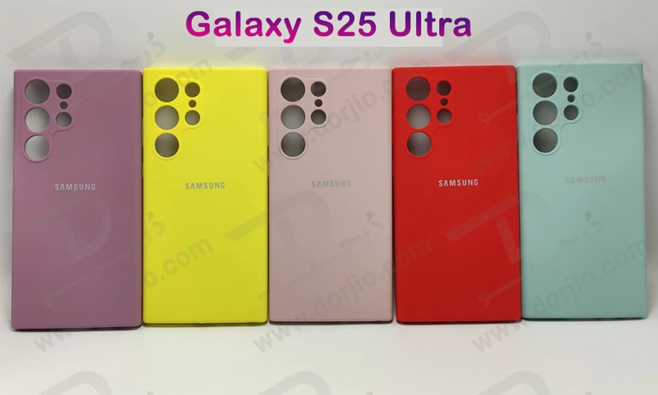 خرید قاب سیلیکونی اصلی Samsung Galaxy S25 Ultra