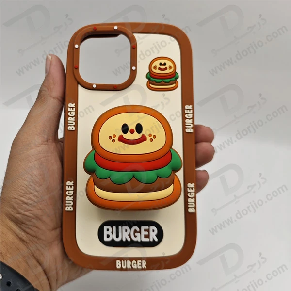 خرید قاب سیلیکونی طرح دار برجسته iPhone 14 سری STiTCH