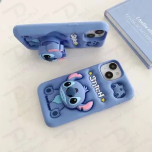 خرید قاب سیلیکونی طرح دار برجسته iPhone 14 سری STiTCH