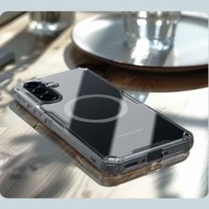 خرید قاب شفاف مگ سیف Samsung Galaxy A56 مارک نیلکین مدل Nature TPU Pro Magnetic