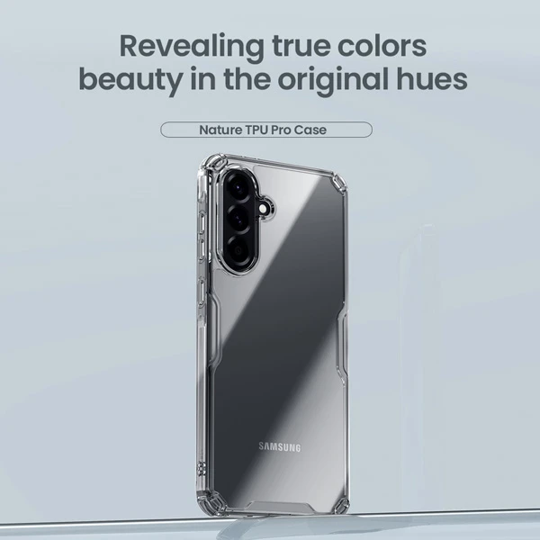 خرید قاب شفاف Samsung Galaxy A36 مارک نیلکین مدل Nature TPU Pro خرید قاب شفاف Samsung Galaxy A36 مارک نیلکین مدل Nature TPU Pro