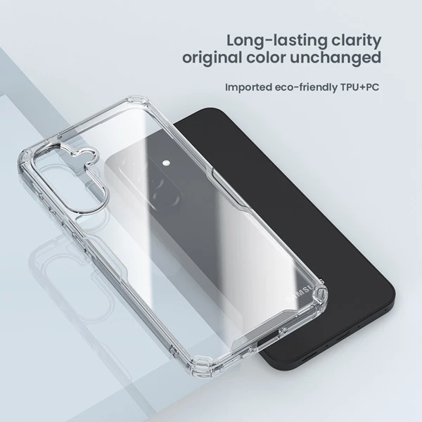 خرید قاب شفاف Samsung Galaxy A36 مارک نیلکین مدل Nature TPU Pro خرید قاب شفاف Samsung Galaxy A36 مارک نیلکین مدل Nature TPU Pro