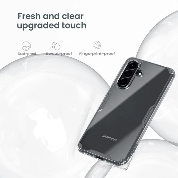 خرید قاب شفاف Samsung Galaxy A36 مارک نیلکین مدل Nature TPU Pro خرید قاب شفاف Samsung Galaxy A36 مارک نیلکین مدل Nature TPU Pro