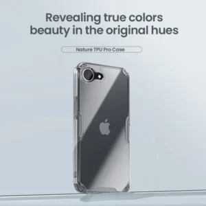 خرید قاب شفاف iPhone 16e مارک نیلکین مدل Nature TPU Pro