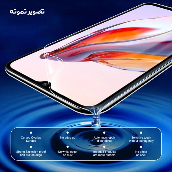 خرید نانو برچسب مات صفحه نمایش Samsung Galaxy M15