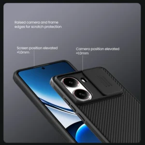 خرید گارد ضد ضربه Xiaomi Redmi Turbo 4 مارک نیلکین مدل Camshield Pro