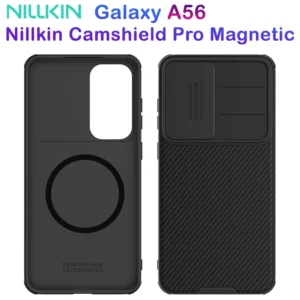 گارد ضد ضربه مگ سیف Samsung Galaxy A56 مارک نیلکین مدل Camshield Pro Magnetic