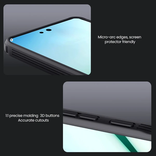 خرید گارد ضد ضربه مگ سیف Samsung Galaxy A56 مارک نیلکین مدل Camshield Pro Magnetic