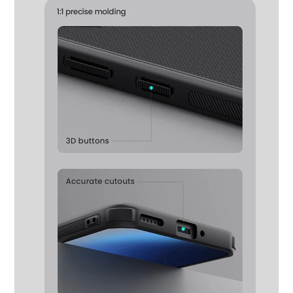 قاب ضد ضربه مگنتی Nothing Phone 3a مارک نیلکین مدل Super Frosted Shield Pro Magnetic