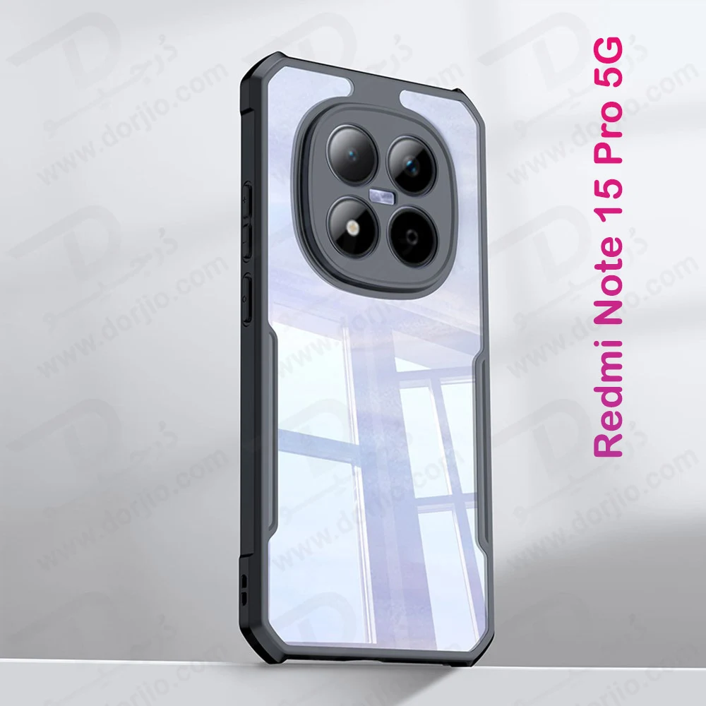 کریستال شیلد شفاف Redmi Note 15 Pro مارک XUNDD سری Beatle