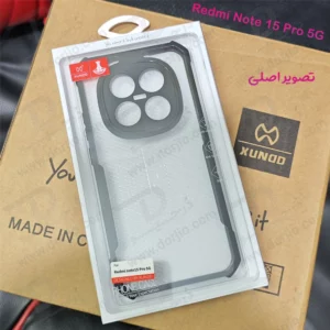 کریستال شیلد شفاف Redmi Note 15 Pro 5G مارک XUNDD سری Beatle