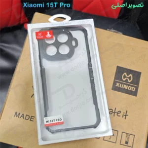 کریستال شیلد شفاف Xiaomi 15T Pro مارک XUNDD سری Beatle