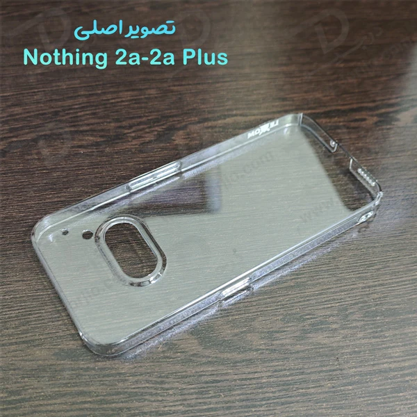 خرید قاب شفاف تمام کریستالی Nothing Phone 2a مارک LEXOM