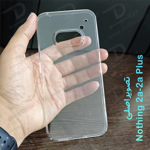 خرید قاب شفاف تمام کریستالی Nothing Phone 2a مارک LEXOM