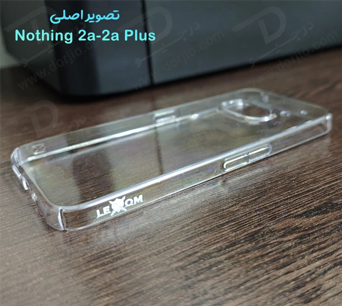 خرید قاب شفاف تمام کریستالی Nothing Phone 2a Plus مارک LEXOM