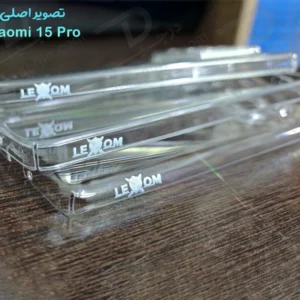 خرید قاب شفاف تمام کریستالی Xiaomi 15 Pro مارک LEXOM